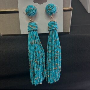 NWT BEAUTIFUL BEADED EARRINGS